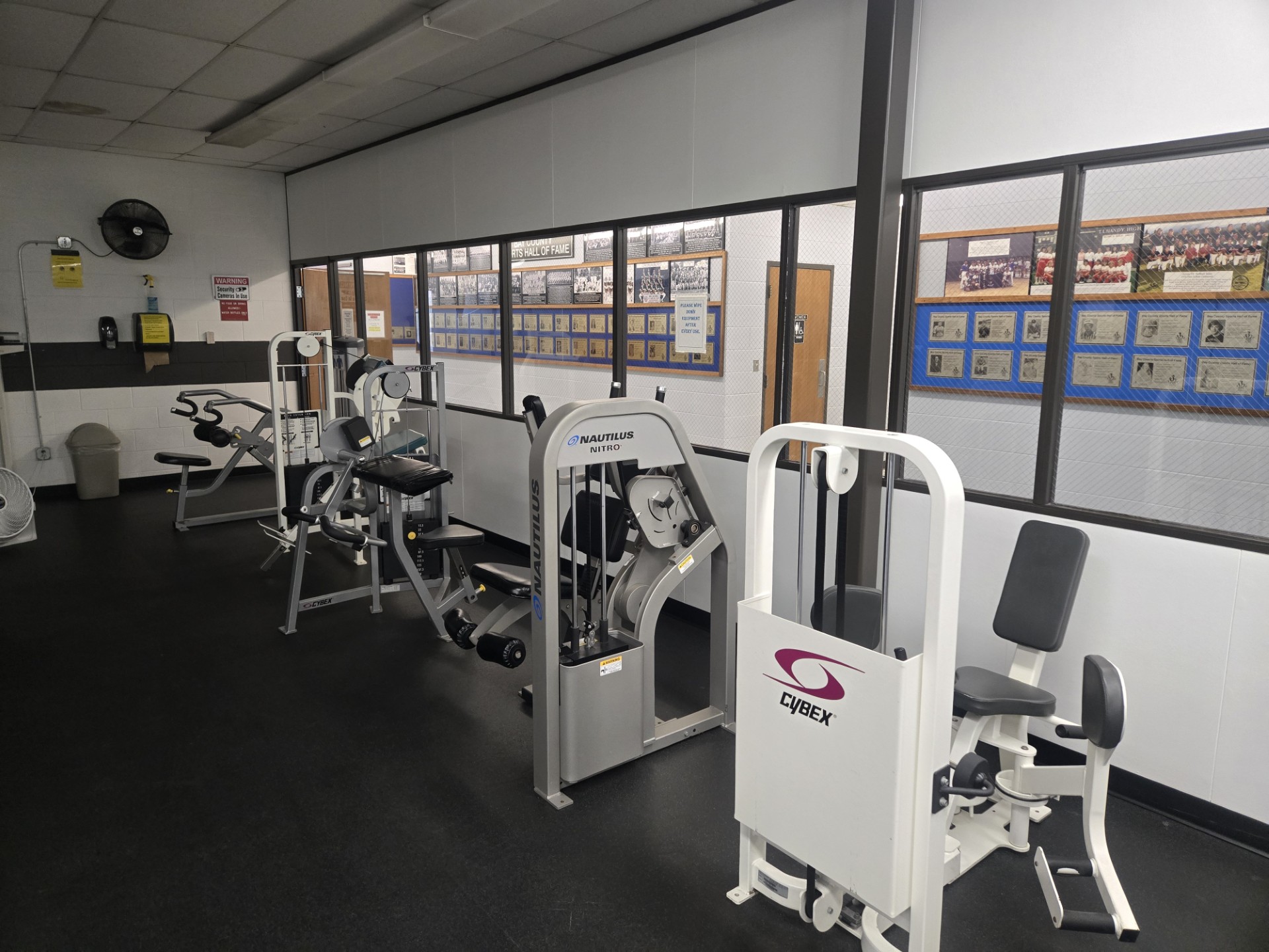 Bay County Community Center Fitness Center Equipment